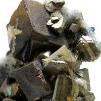 Siderite Sphalerite & Chalcopyrite