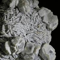 Calcite With Aragonite On Siderite