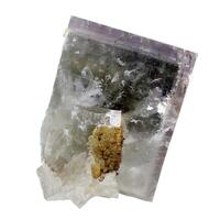 Fluorite Siderite & Quartz