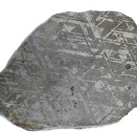 Gibeon Meteorite With Troilite