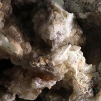 Hydrocerussite & Calcite