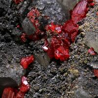 Realgar Arsenopyrite & Native Arsenic