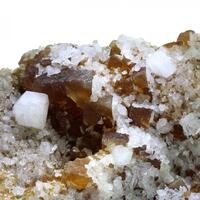 Harmotome & Calcite