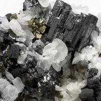 Bournonite Pyrite & Calcite