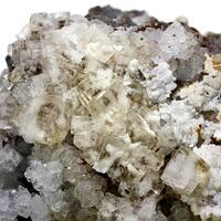 Fluorite & Aragonite On Quartz