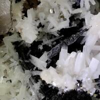Bertrandite Pyrite & Rhodochrosite With Wolframite & Quartz