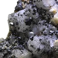 Baryte Chondrodite Magnetite & Clinochlore