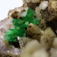 Annabergite & Calcite