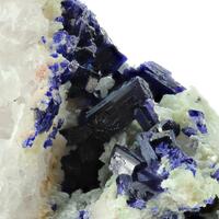 Azurite With Chalcedony & Cerussite