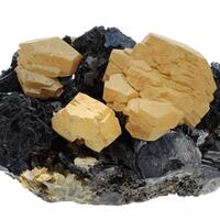 Manganoan Calcite & Sphalerite