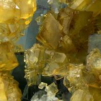 Baryte On Fluorite