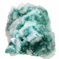 Calcite With Dioptase Inclusions