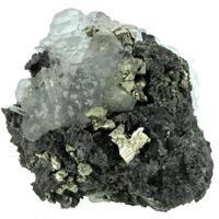 Fluorite Sphalerite Pyrite & Quartz