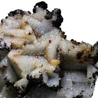 Quartz Psm Fluorite With Siderite & Sphalerite