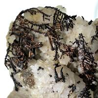 Native Copper & Calcite