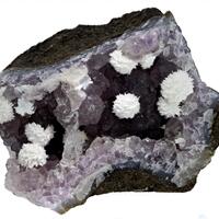 Okenite & Amethyst