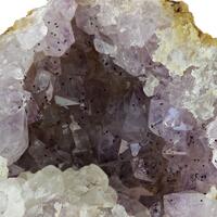 Amethyst With Lepidocrocite