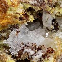 Leadhillite Pyromorphite & Hemimorphite