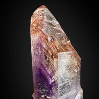 Amethyst With Lepidocrocite Inclusions