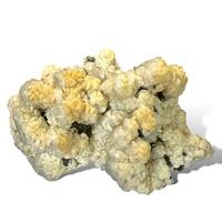 Calcite On Arsenopyrite & Pyrite