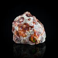 Fire Opal In Rhyolite