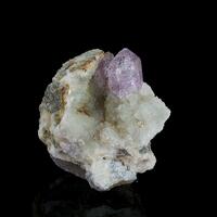 Amethyst With Calcite