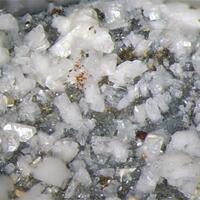 Synchysite-(Ce) & Anatase On Albite