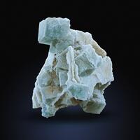 Fluorite On Quartz