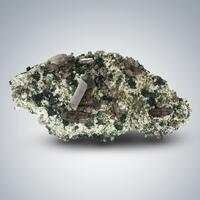 Smoky Quartz & Adularia