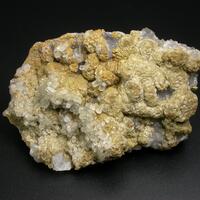 Siderite & Calcite On Fluorite