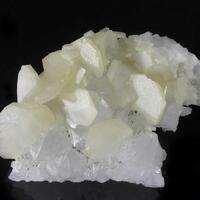 Calcite On Quartz