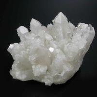 Calcite & Pyrite On Quartz