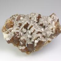 Harmotome On Calcite