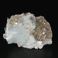 Aquamarine Muscovite & Fluorite