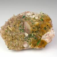 Calcite & Malachite