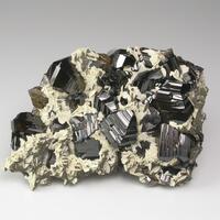 Cassiterite Siderite & Pyrite