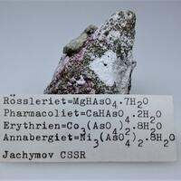 Rösslerite Picropharmacolite Erythrite