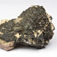 Hausmannite With Baryte & Andradite