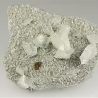 Dolomite Twin With Pyrite