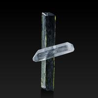 Epidote & Rock Crystal