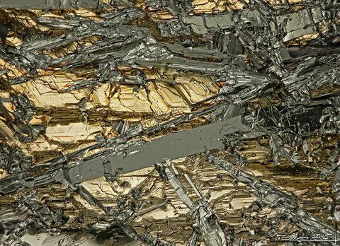 Mineral Images Only: Bismuth & Bismuthinite With Ikunolite
