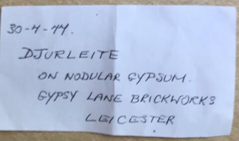 Label Images - only: Djurleite & Gypsum