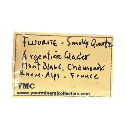 Label Images - only: Fluorite & Smoky Quartz