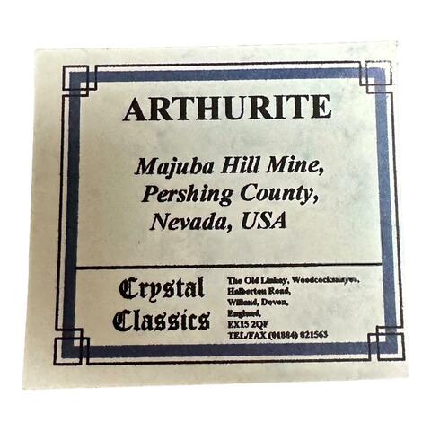 Label Images - only: Arthurite