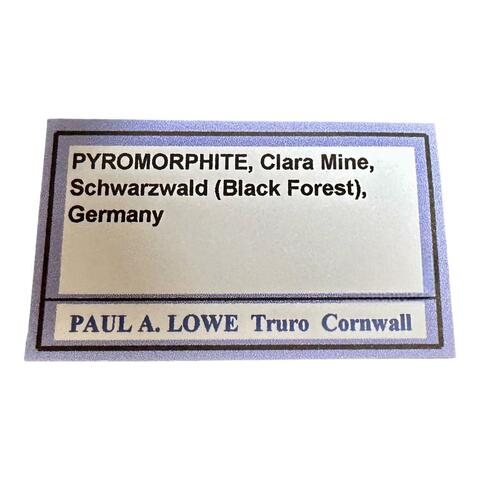 Label Images - only: Pyromorphite