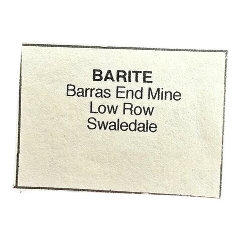 Label Images - only: Baryte Var Yorkshire Oakstone