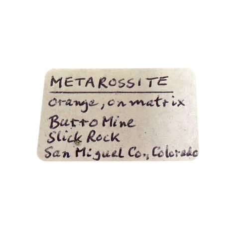 Label Images - only: Pascoite & Metarossite