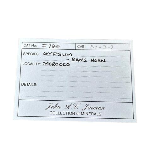Label Images - only: Ramshorn Gypsum