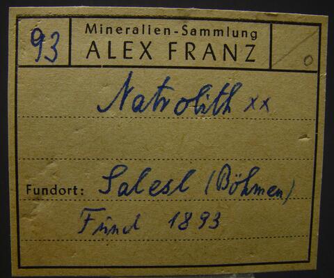 Label Images - only: Natrolite