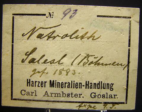 Label Images - only: Natrolite